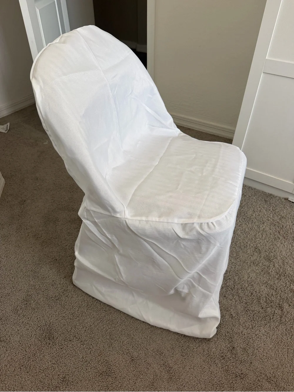 White Chair Cover for Dining or Event Seating - Brand lot of 10